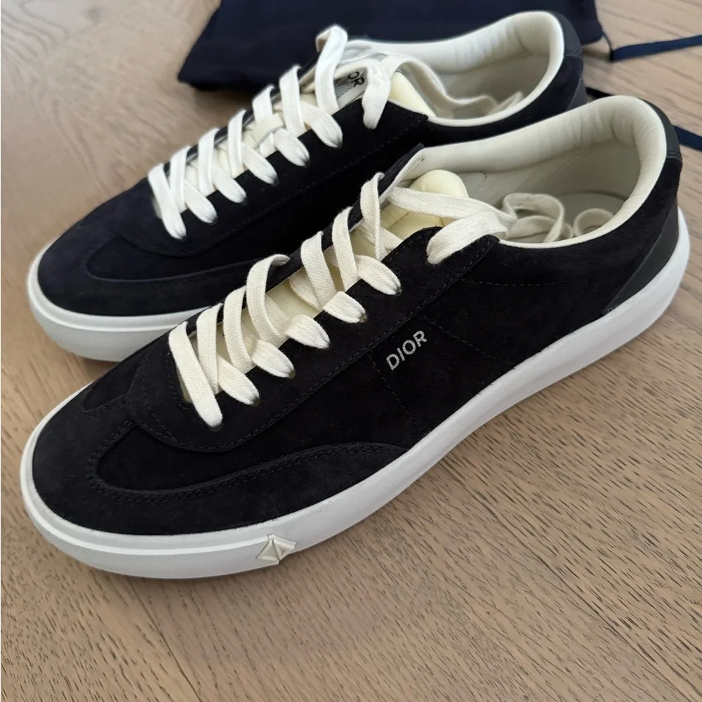 DIOR B101 Blue Men Sneakers - NEW - Picture 1 of 6